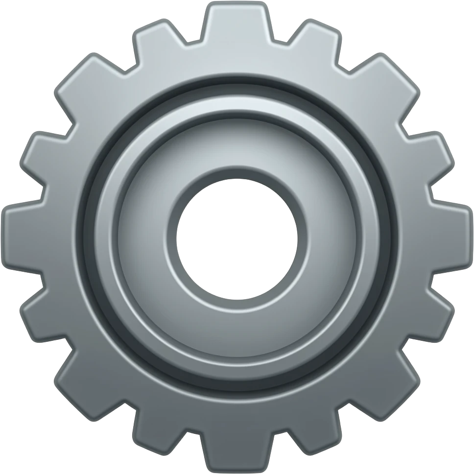 Gear emoji