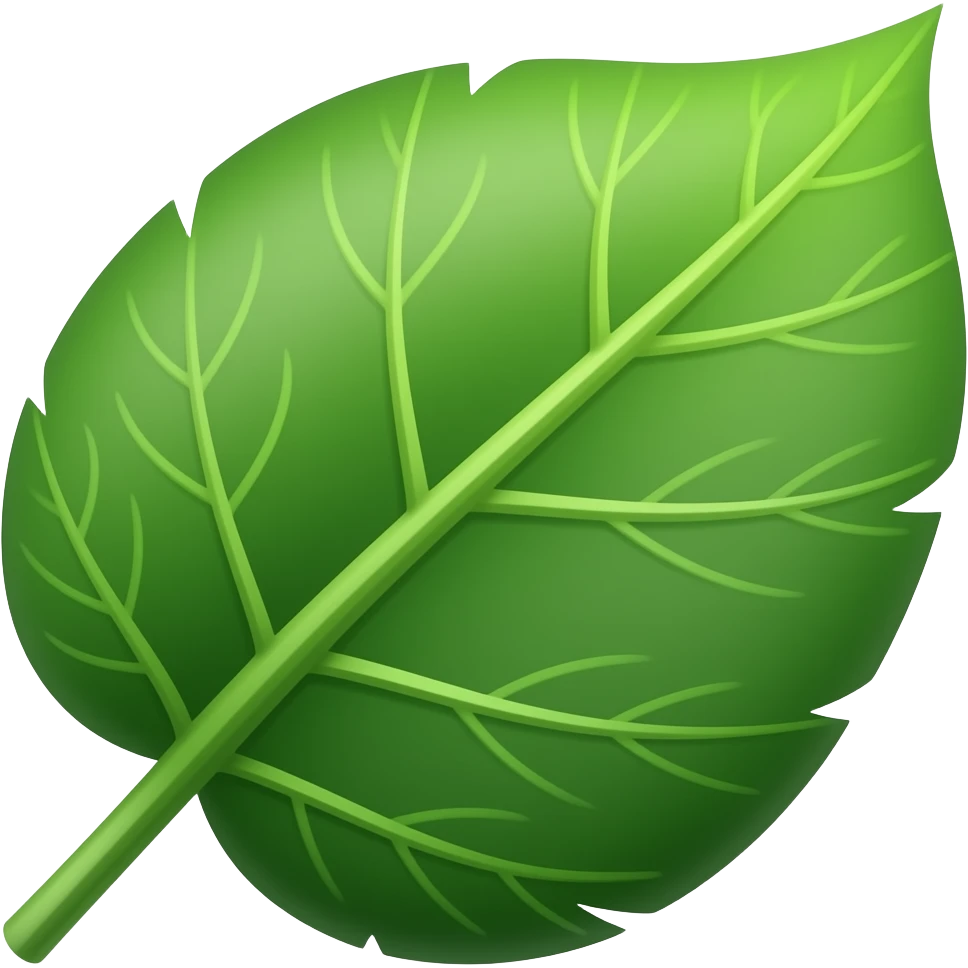 Banyan leaf emoji