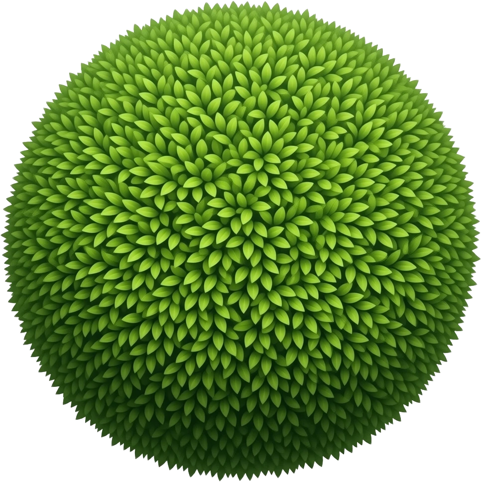 ball topiary emoji