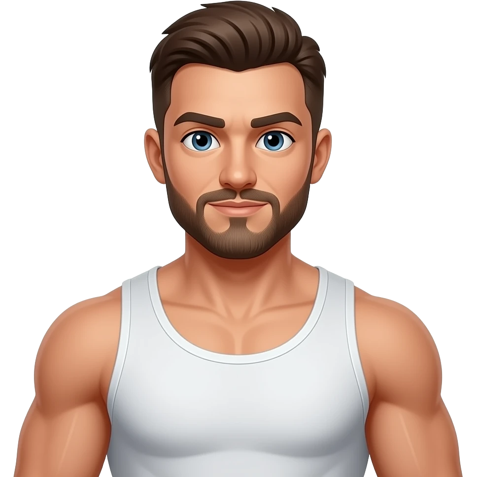 muscle man emoji