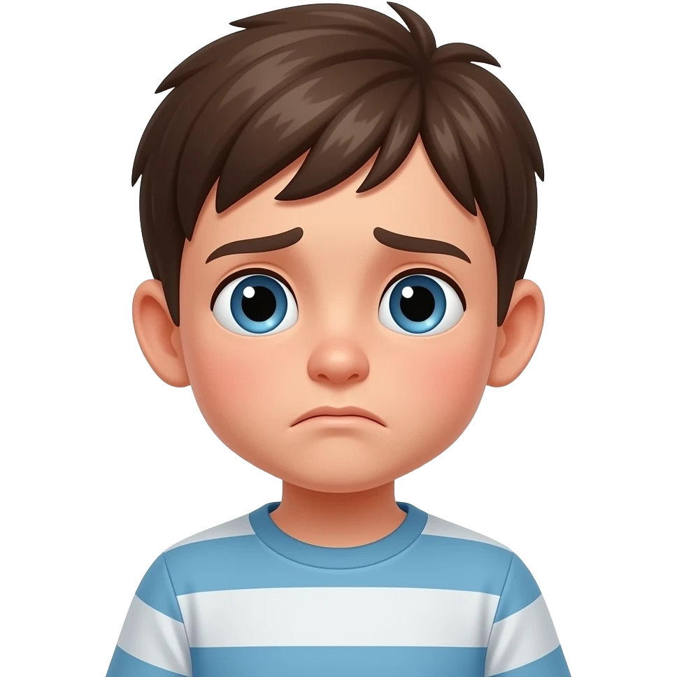 ребенок волнуется emoji
