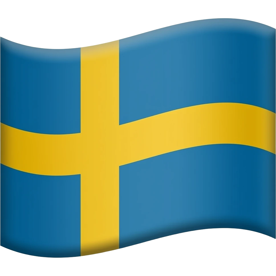 Sweden flag windy emoji