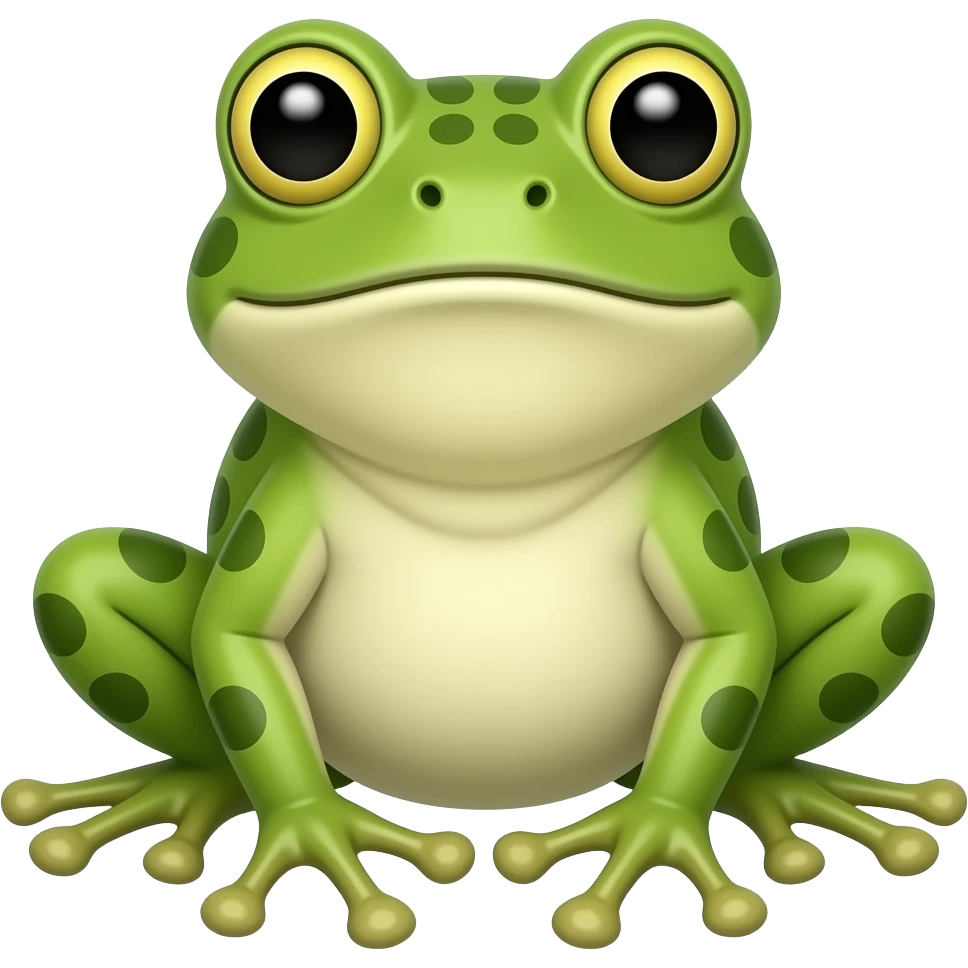 webbed frog hands emoji