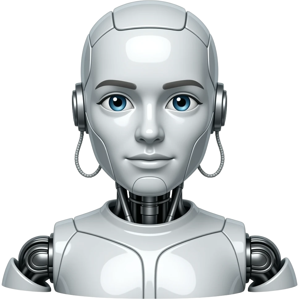 Robotic emoji