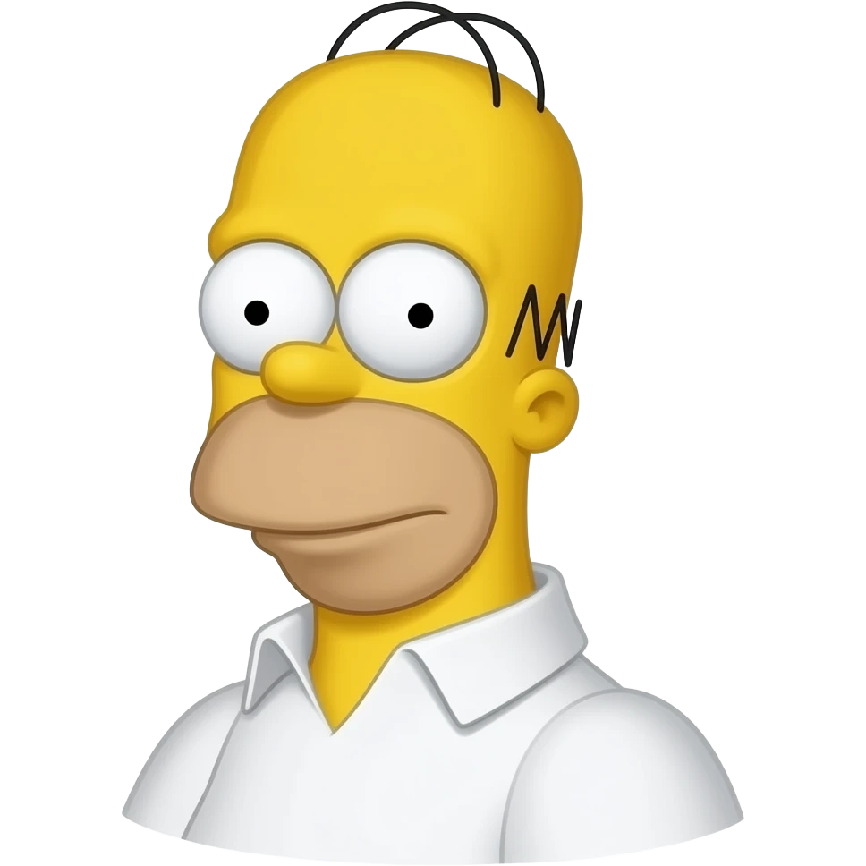 Homer simpson emoji