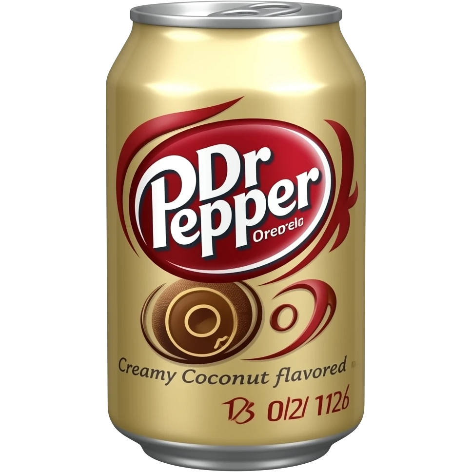dr pepper creamy coconut can emoji