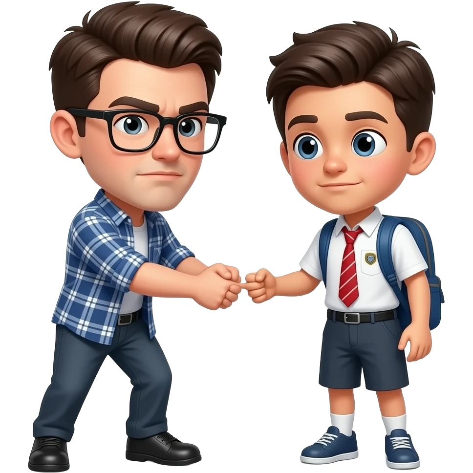 Wedgie bully nerd emoji