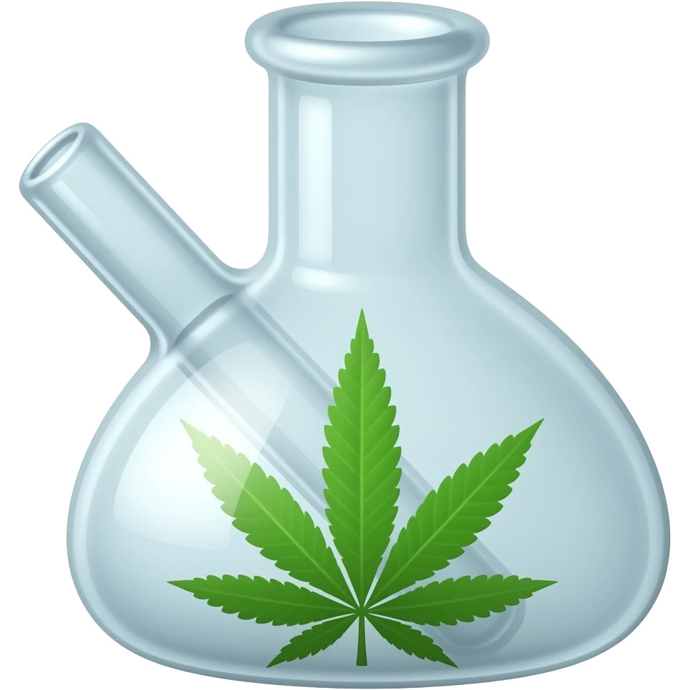 beaker bong for weed ios emoji emoji
