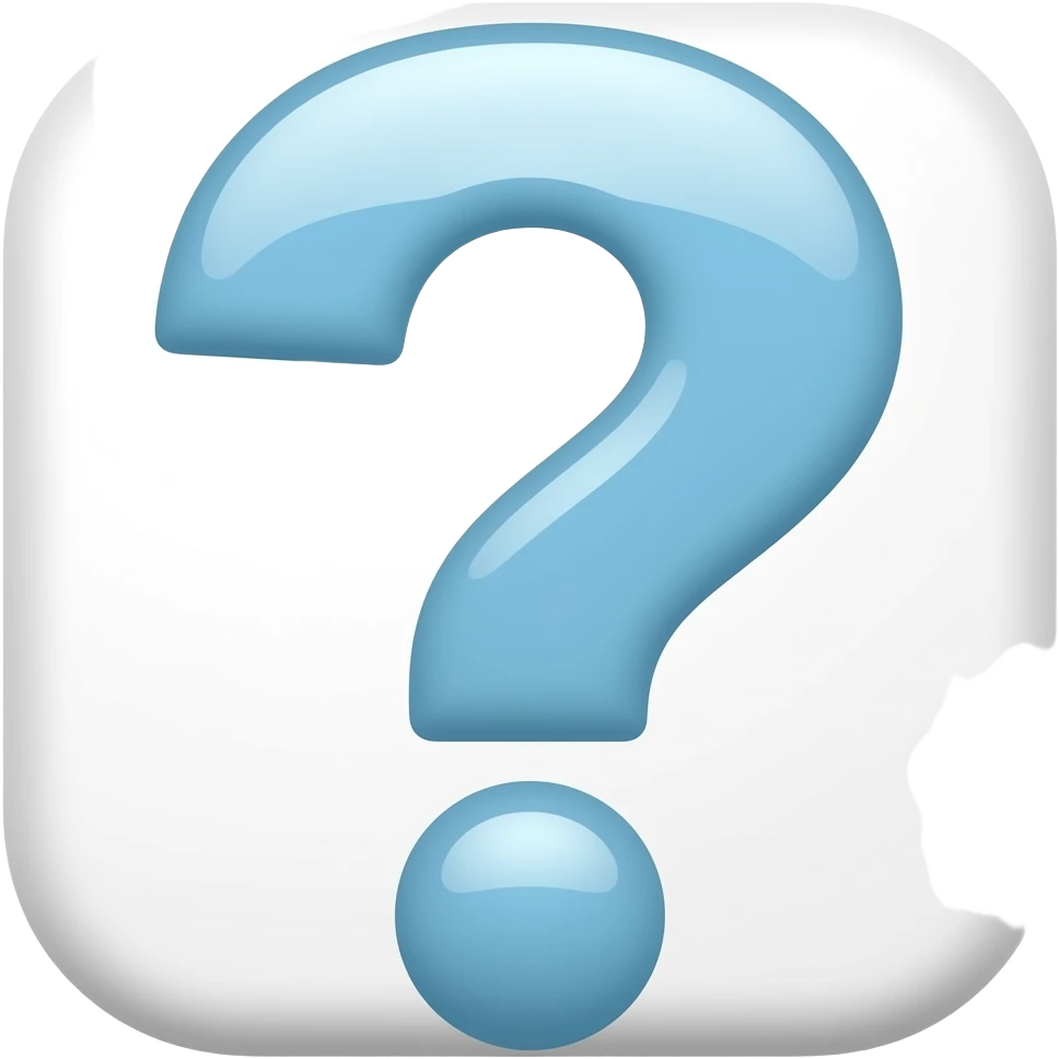 question emoji