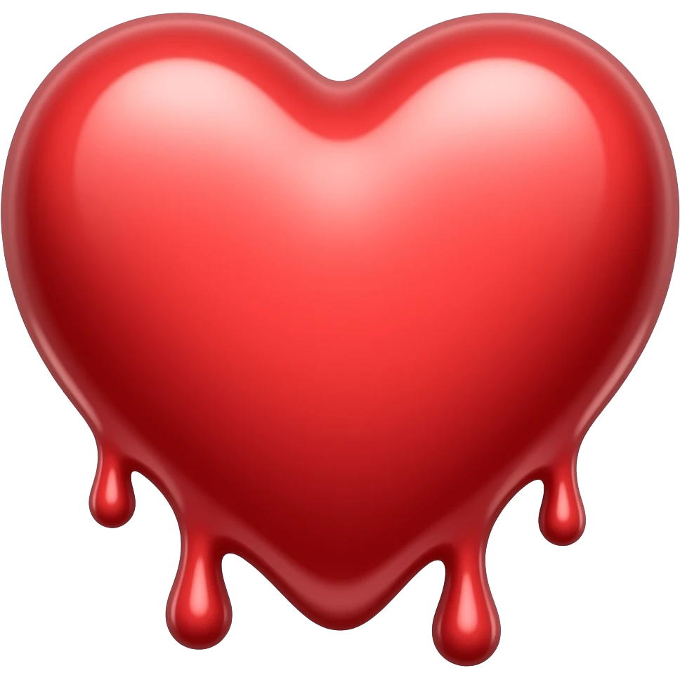 Кровь реакция сердечко дерзкое анимированное гифку emoji