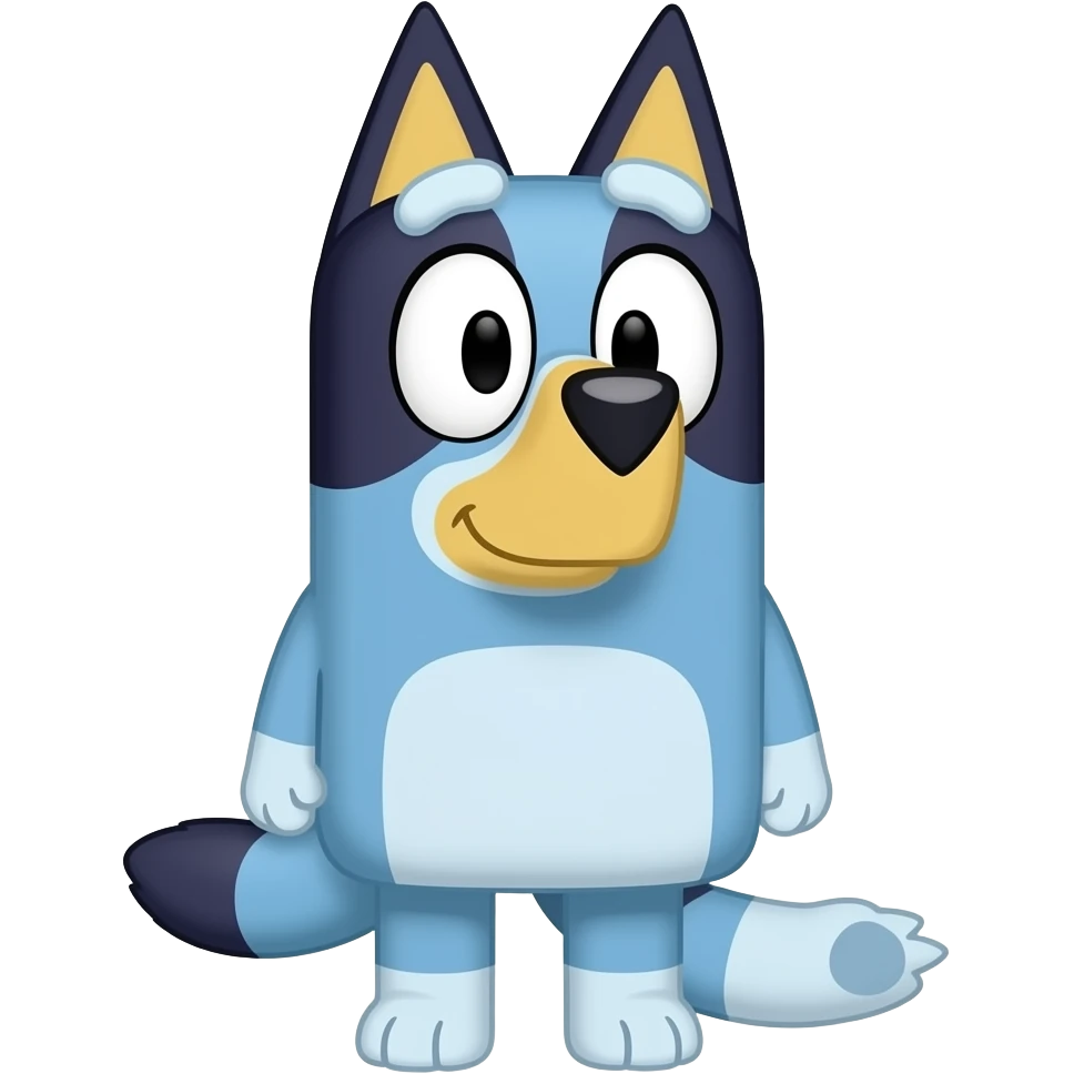 bluey the dog emoji