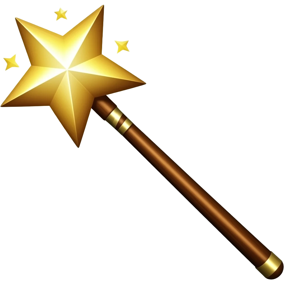 magic wand emoji