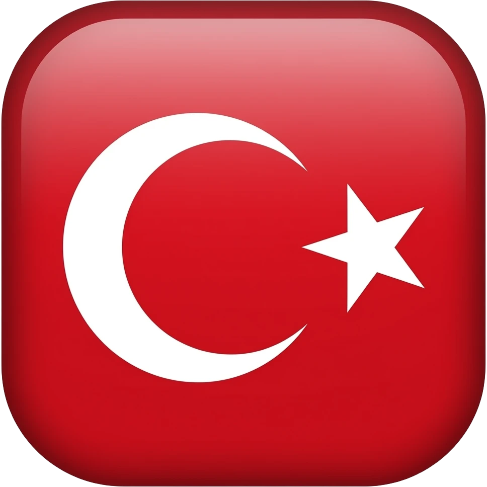 Türk bayrağı emoji