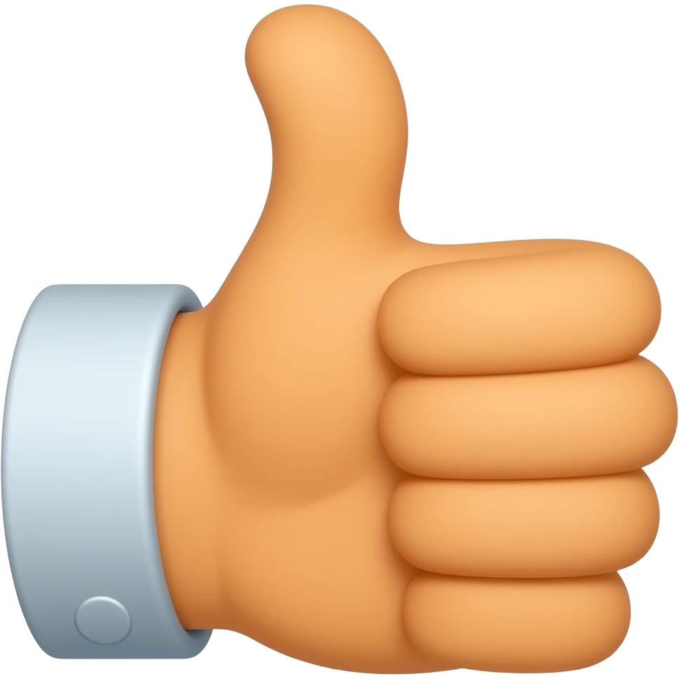 sonrisa con like emoji