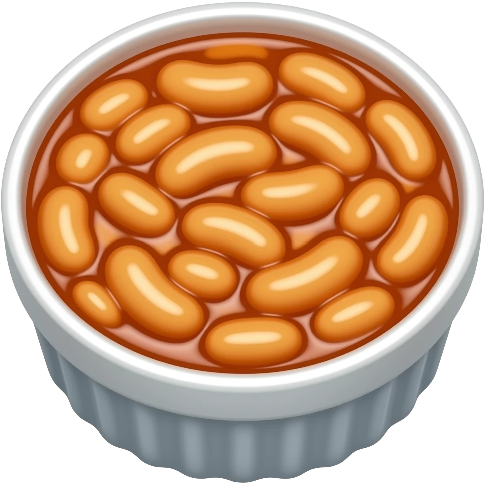 Baked beans emoji