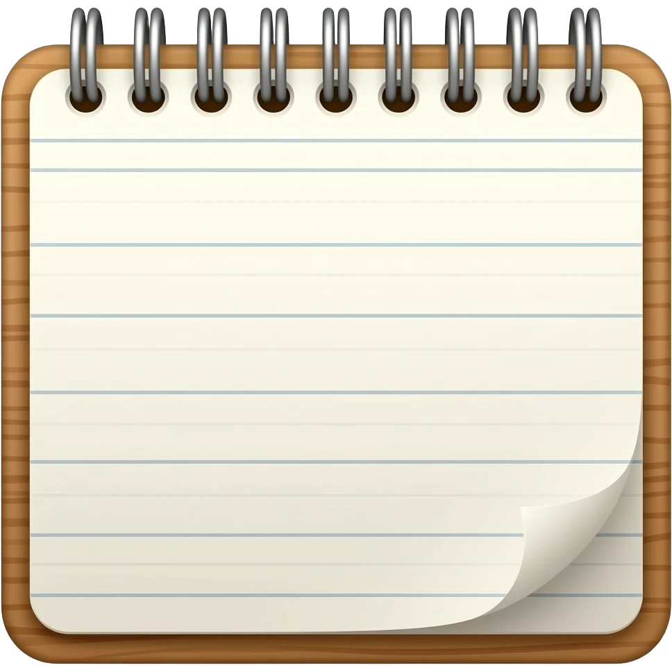 note book emoji
