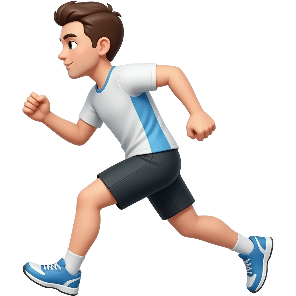 Runing emoji
