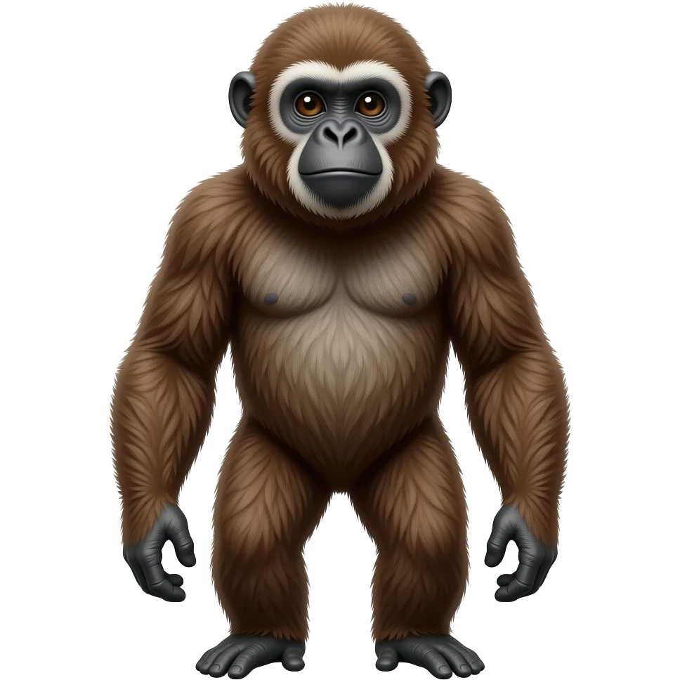 gibbon emoji realistic emoji