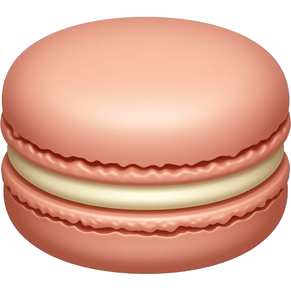 realistic macaron emoji