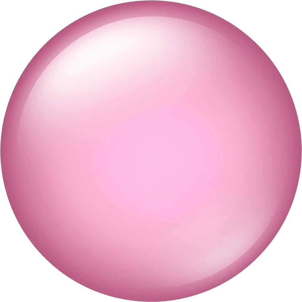 pink bubble emoji