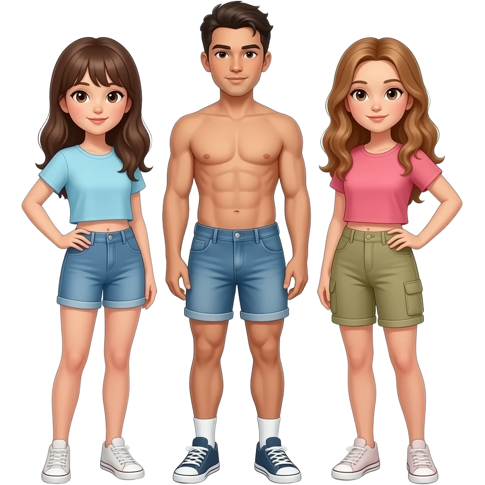 girls tana 92i emoji