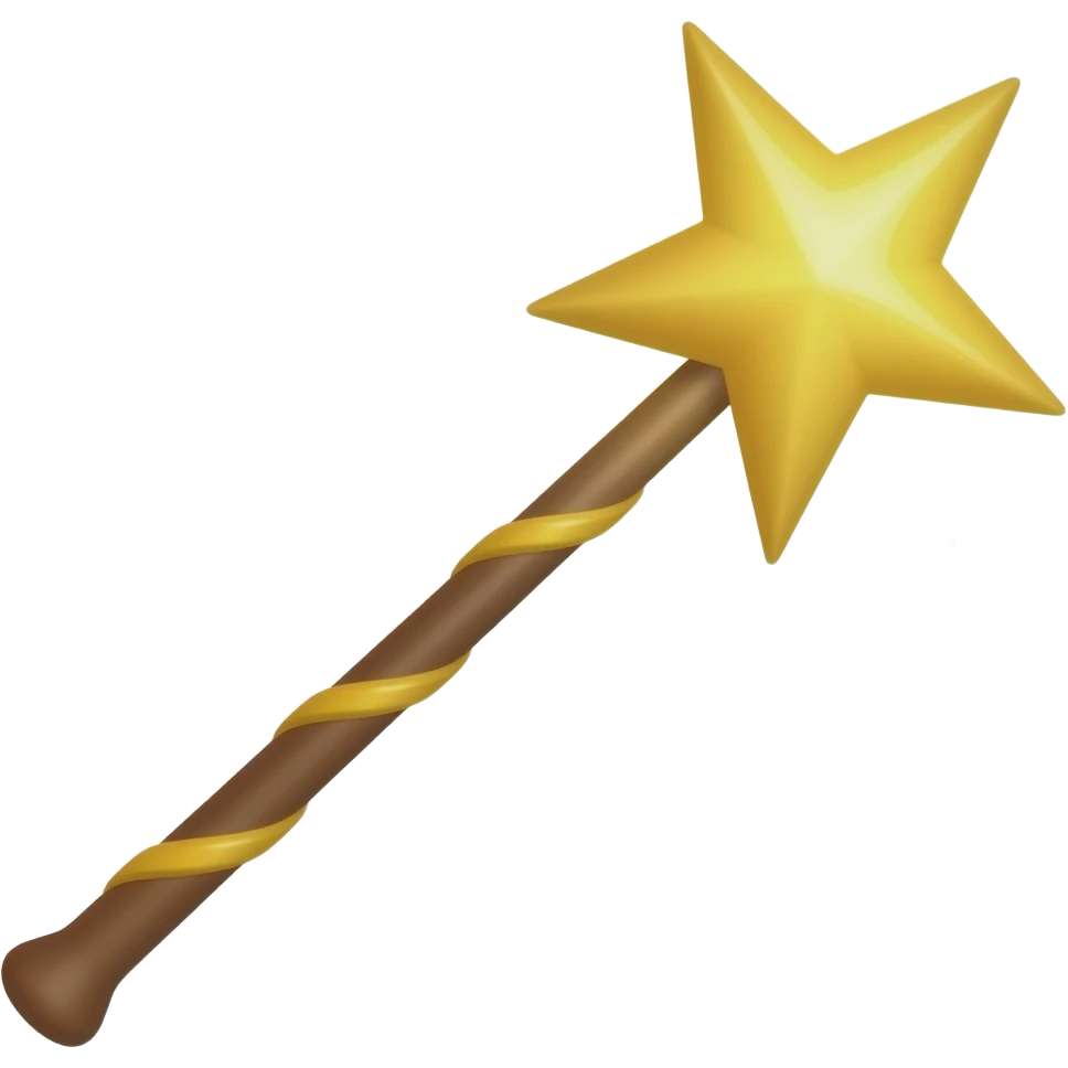 magic wand emoji
