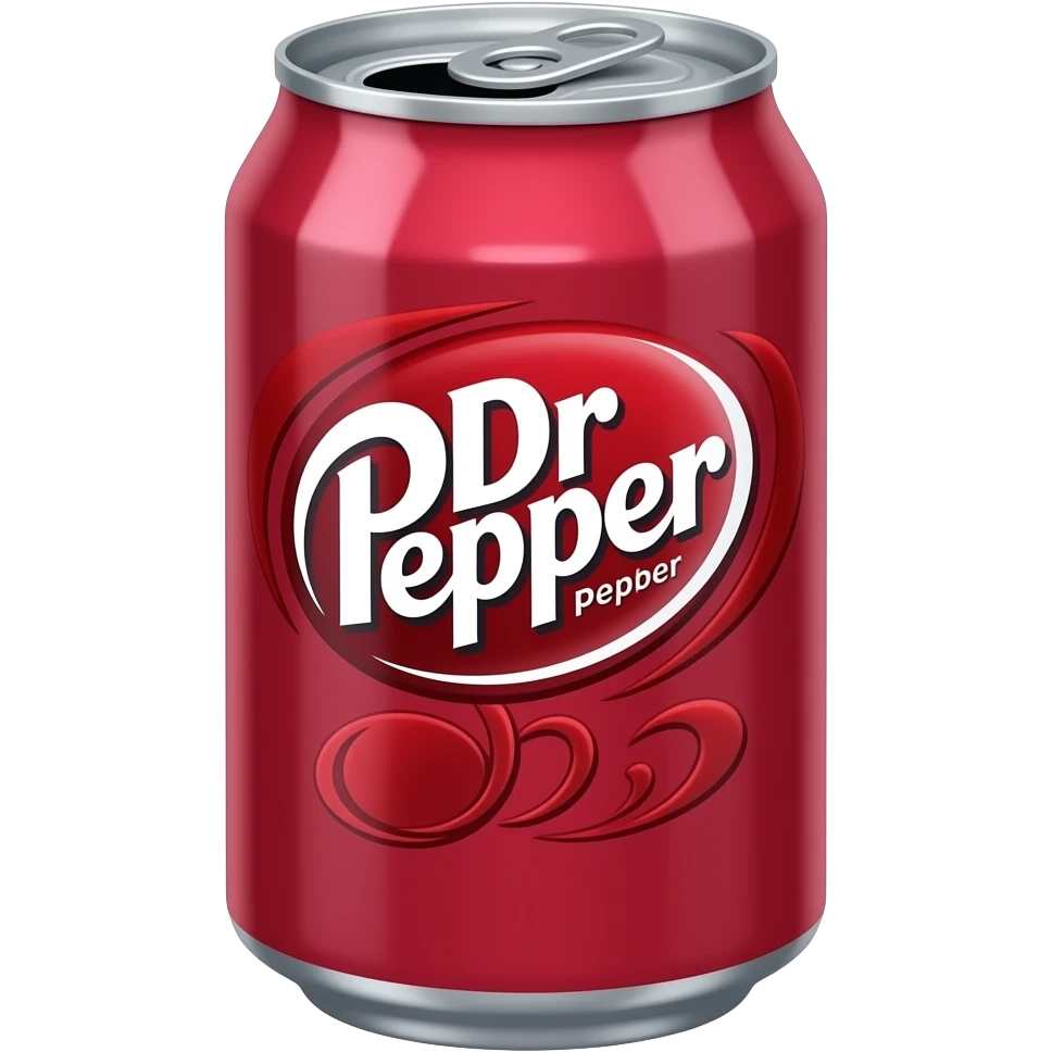 Dr pepper can emoji