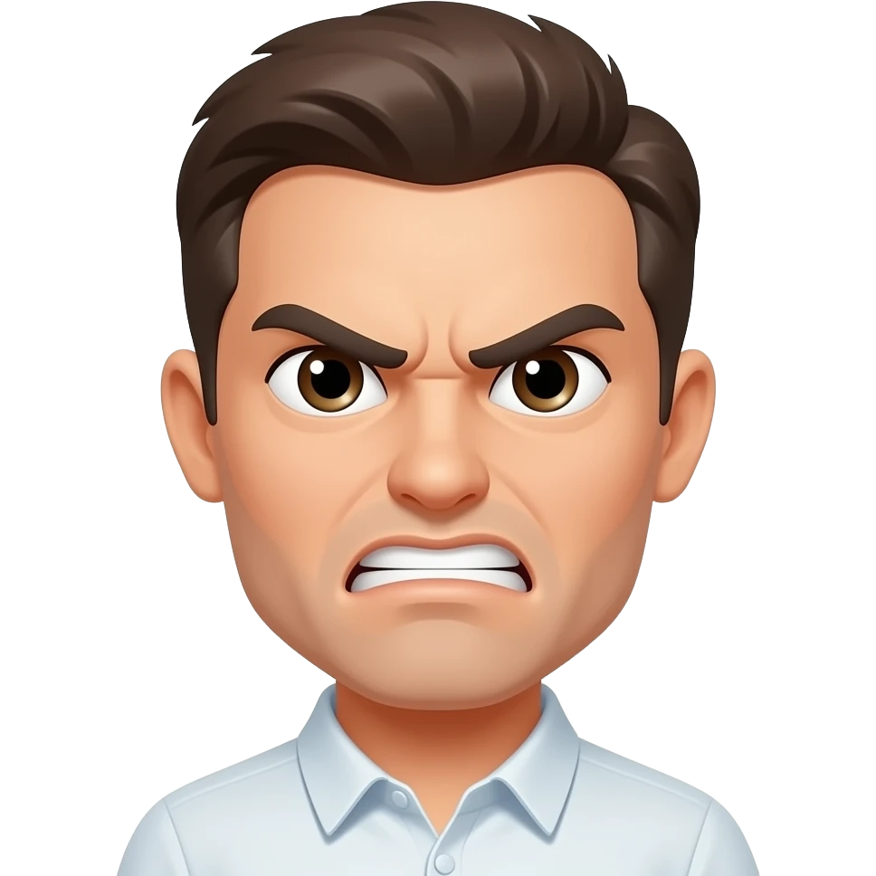 Angry memory emoji