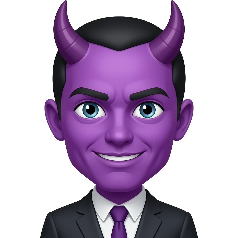 purple devil emoji emoji