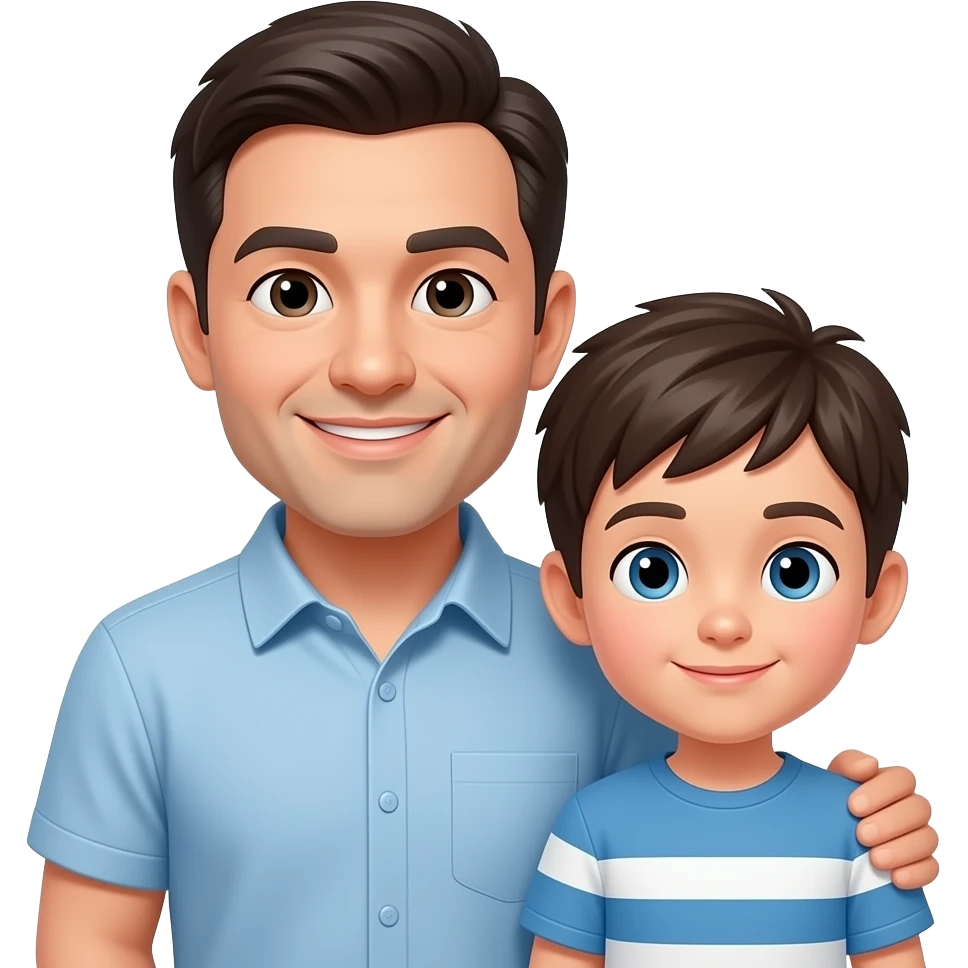 Padre y hijo emoji