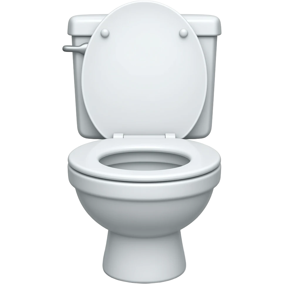 toilet person made of toilet emoji
