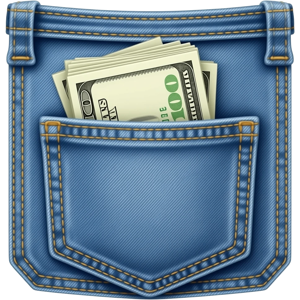 pocket money emoji