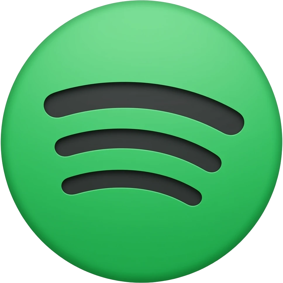 Logo de spotify emoji