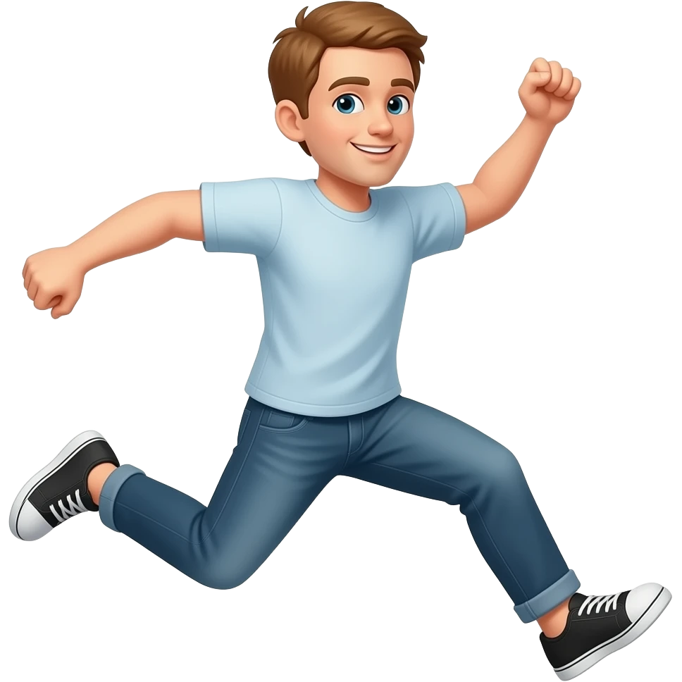 Jumping emoji