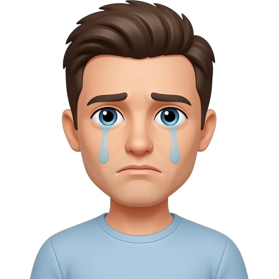 Sad moods emoji