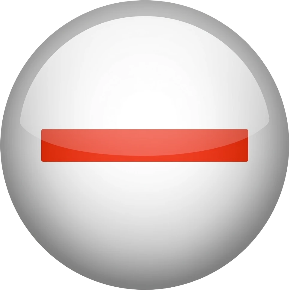 Тире красный emoji