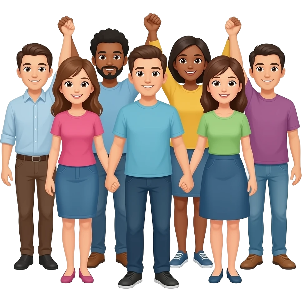 solidarity emoji