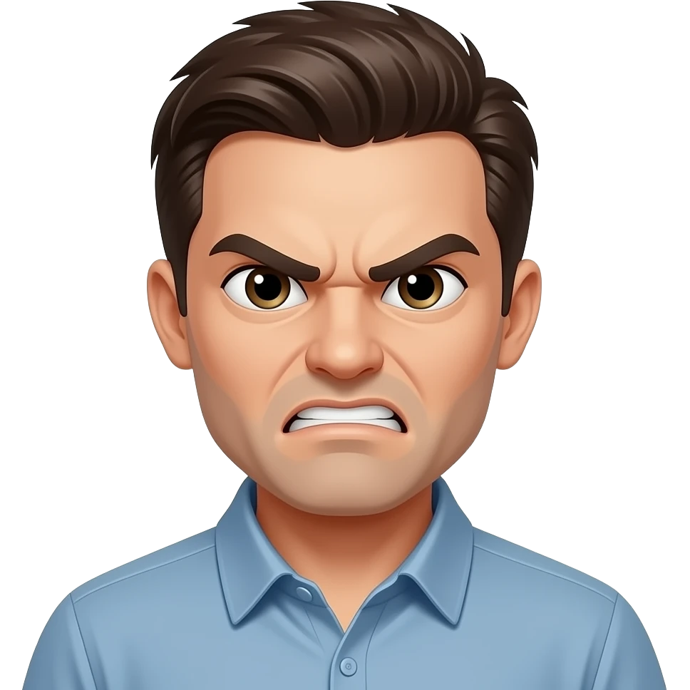 HAYIR SANA RAKAMLA SÖYLÜYORUM SİNİRLİ emoji