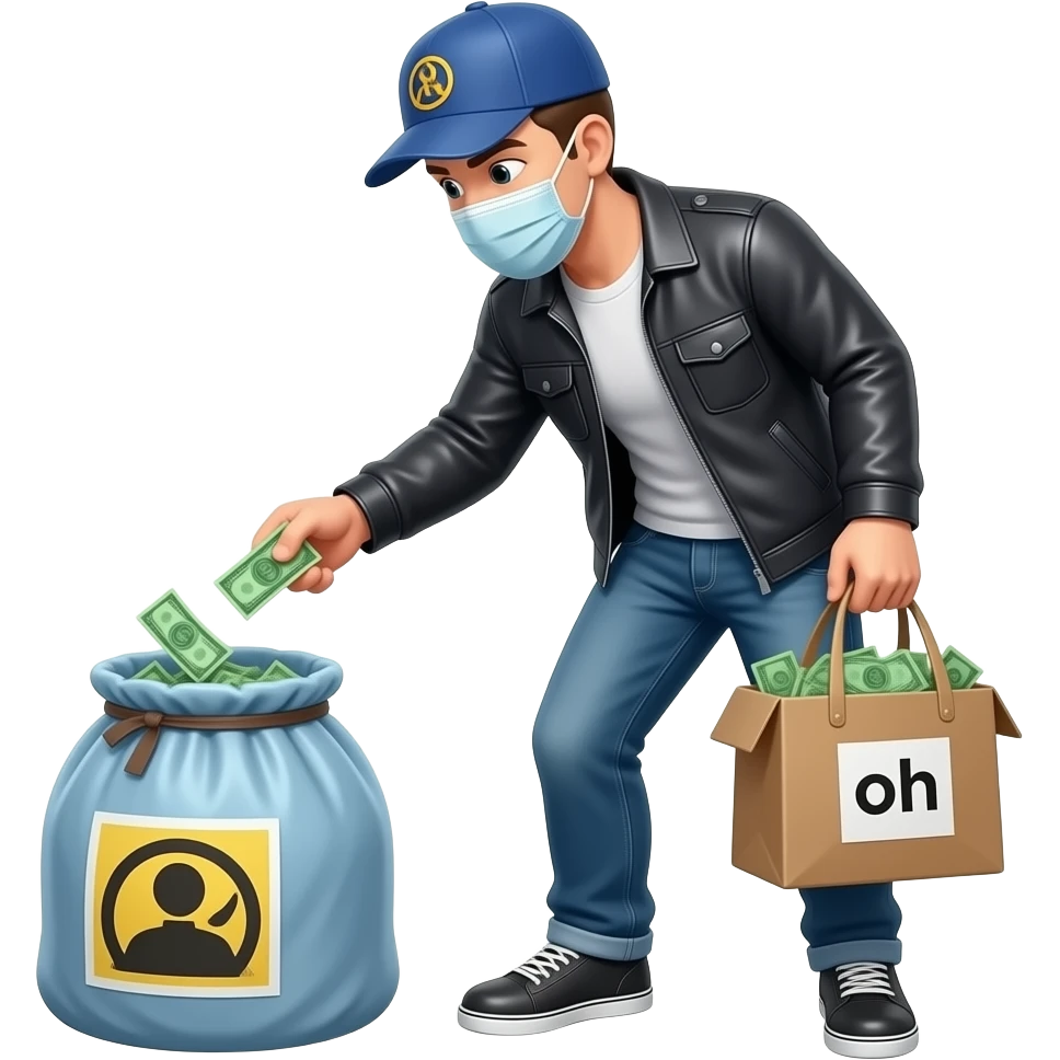 cobrar ilegalmente emoji