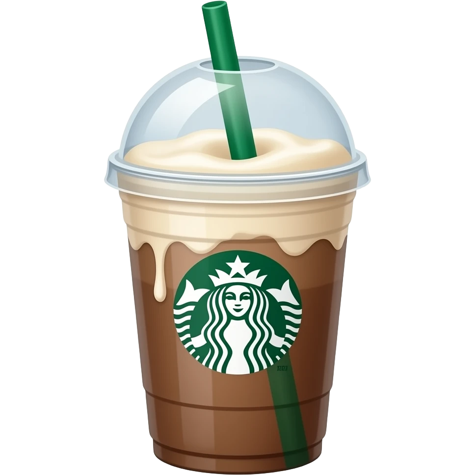 a starbucks drink emoji