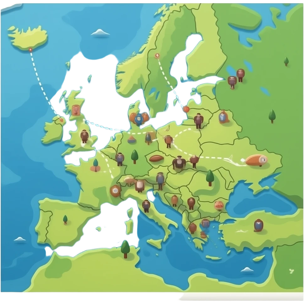 estrategy war  map emoji