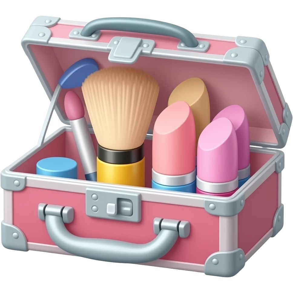 Makeup vanity case emoji