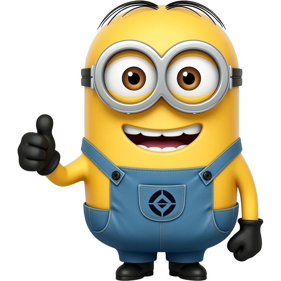 Kevin from the Minions - Thumbs up emoji