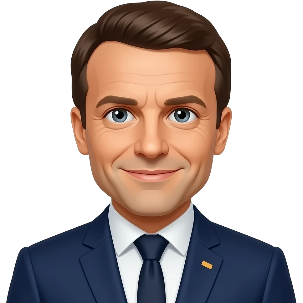 emmanuel macron emoji