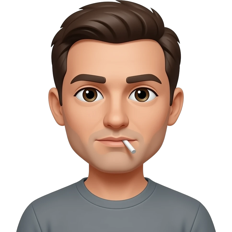 Stoned emoji