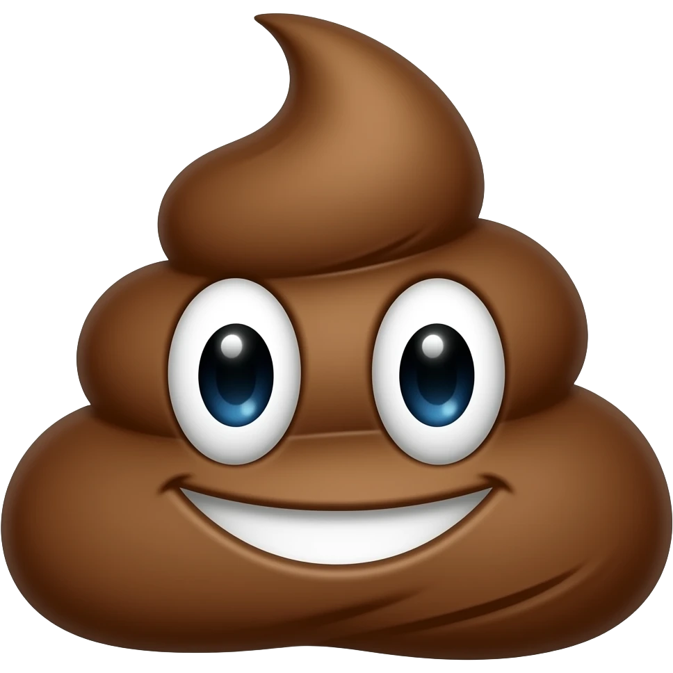 real poop emoji