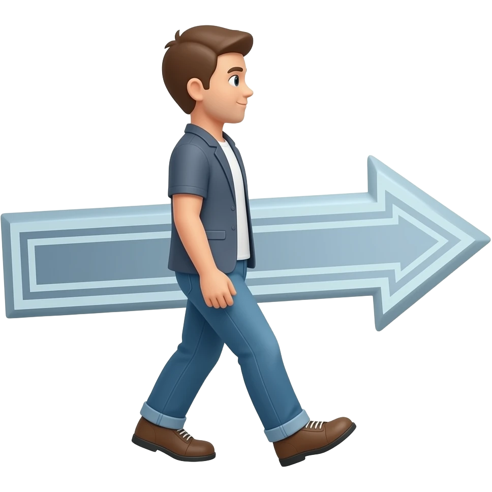 🚶‍➡️ emoji