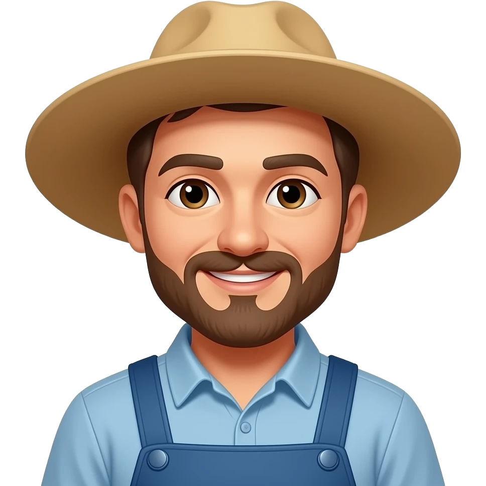 Farmer emoji
