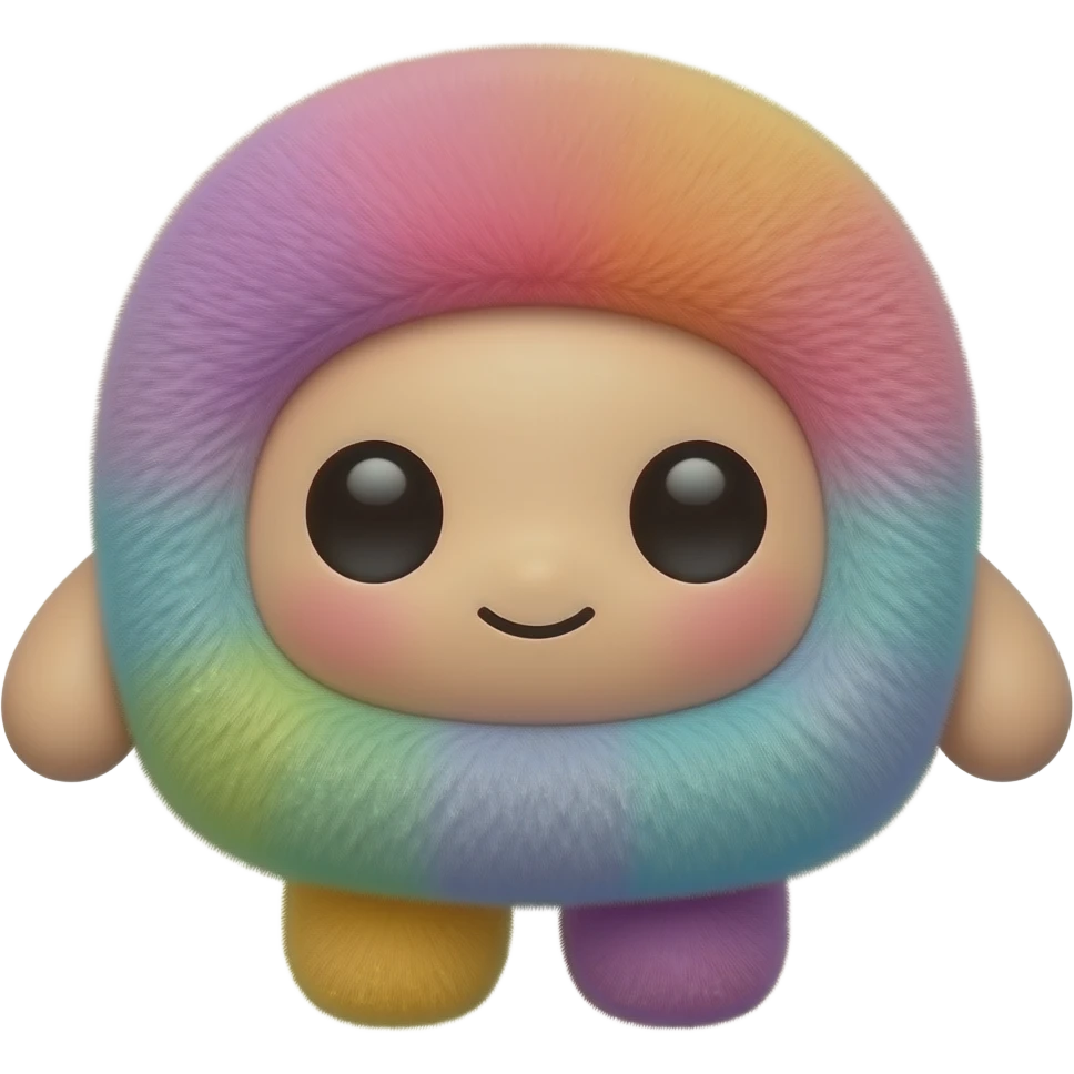 Create a super cute stuffed which Looks Like Shopkins emoji