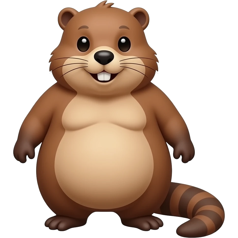Beaver fat emoji